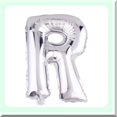 thumbnail image 2 of Silver F Balloon Letters & Numbers Set - 16 Inch - Prom Wedding Birthday Party Decor - Letter R - Alphabet & Numeric Balloons Kit, 2 of 5