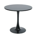 thumbnail image 3 of Mesa de Comedor HOMEMAKE FURNITURE Redondo 80cm Negro, 3 of 6