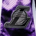 thumbnail image 3 of Men's Mitchell & Ness Purple Los Angeles Lakers Hardwood Classics 2009 Galaxy Swingman Shorts, 3 of 4