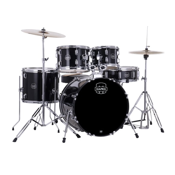 Batería MAPEX Serie COMET Color Negro de 5 Pzs CM5044FTC-DK-SC