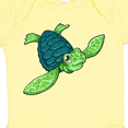 thumbnail image 4 of Inktastic Sea Turtle with Swirls Boys or Girls Baby Bodysuit, 4 of 5