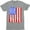 Athletic Heather, variant on United States Patriotic Guitar Flag 4th Fourth of July Men's T-Shirt