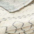 thumbnail image 3 of SAFAVIEH Tamar 50" x 60" Aztec Throw, Grey/Beige, 3 of 4