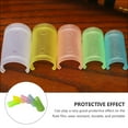 thumbnail image 3 of Portable Flute Film Covers Assorted Color 15Pcs 1.97X1.18X0.39In, 3 of 9