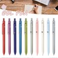 thumbnail image 3 of 5pcs Morandi Color Sign Pen Set 0.5mm Utra-fine Pen Tip Markers Pens School Students Stationery Supply, 3 of 5