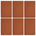 thumbnail image 3 of Yuarrent 6 uds manteles individuales con aislamiento térmico almohadillas antideslizantes de piel sintética posavasos para de comedor 201 nuevo Mostrada marrón oscuro Yuarrent HA005475-02, 3 of 6