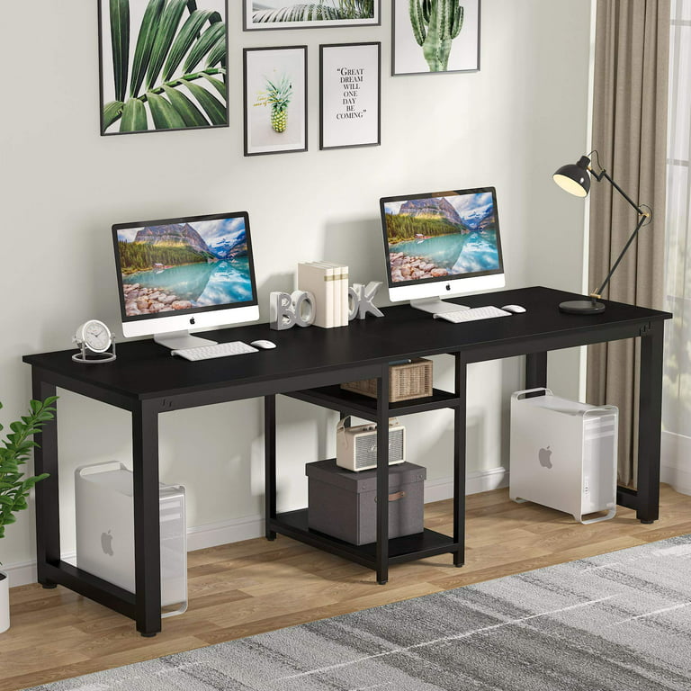 Tribesigns 94.5 inch Two Person Desk, Extra Long Computer Desk