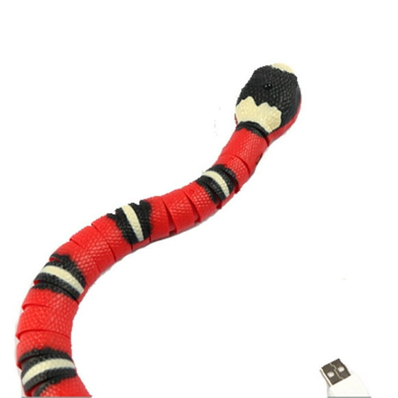 Yazoeia Interactive Cat Toy Smart Sensing Electronic Toy Snake Simulation Animal Model for Pet Training MY320-35894