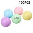 thumbnail image 4 of Transemion 100pcs ABS Sturdy Empty Colored Balls Endless Crafting Possibilities With Durable Plastic DIY Refillable Empty Coloured colorful 32mm, 4 of 4