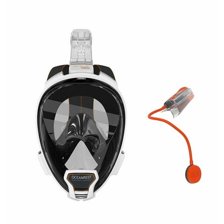 Ocean Reef Diving - Ocean Reef Aria QR+ w/ Snorkie Talkie Mask Set Diving, Snorkeling White