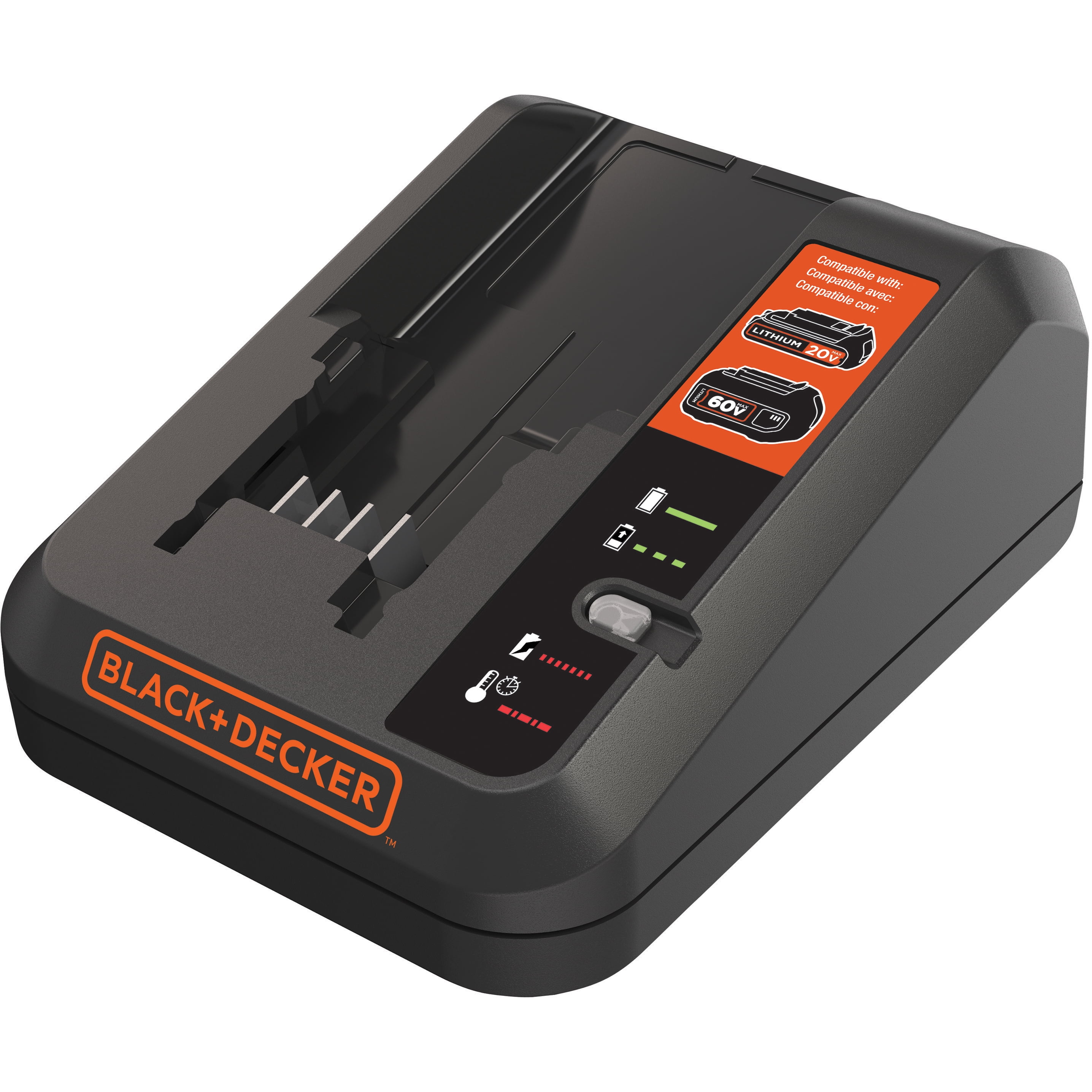 BLACK+DECKER BDCAC60B 60V Max* Battery Charger