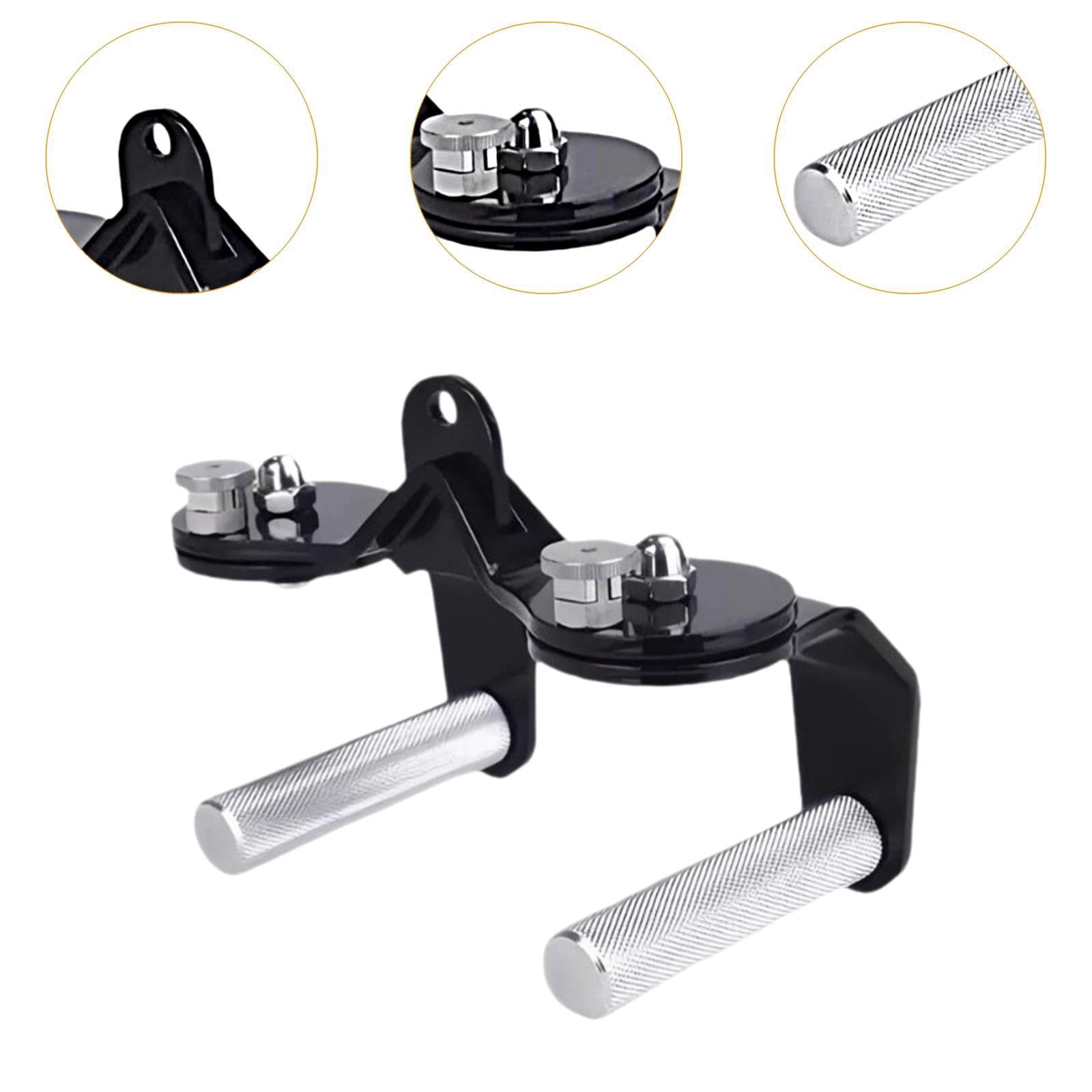DimyFew Adjustable Gym Handle AntiSlip Grip Pull Down Bar for Arms Workout Men Women Narrow