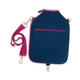 thumbnail image 3 of jinwen Pickleball Racket Cover Shoulder Bag Pouch Racket Case for Practice Training Blue, 3 of 9