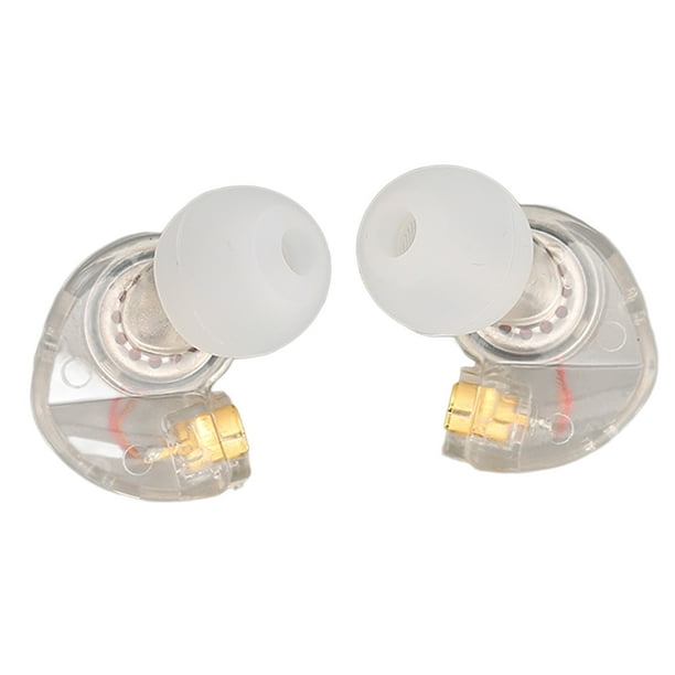 Cabezal de auricular deportivo de repuesto, accesorios de auriculares desmontables enchufables para SE215 SE315 SE535, transparente