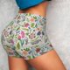 thumbnail image 4 of Fotbe Rabbit And Butterfly Shorts Sin Costuras – Shorts Deportivos de Cintura Alta para Mujer, Elásticos para Gimnasio, Yoga, Running o Ciclismo-XX-Large, 4 of 8