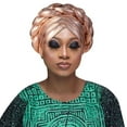 thumbnail image 2 of Lroveb Turbans for Women Satin Beading Braid Headwrap Muslim Hijab Cancer Chemo Beanie Hat Bonnets, 2 of 4