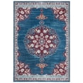 thumbnail image 3 of SAFAVIEH Brentwood Cahal Oriental Area Rug, Navy/Burgundy, 5'3" x 7'6", 3 of 12