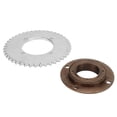 thumbnail image 2 of T8F 44T Rear Chain Sprocket, Good Toughness Steel Material 4 Hole Toothless Freewheel 4 Hole 44T Stable Performance  For Miniature Motorcycles, 2 of 8