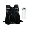 thumbnail image 2 of Almencla Gilet de Randonnée avec Bouteille d'Eau 500ml 30x36cm pour Sport Camping Noir, 2 of 8