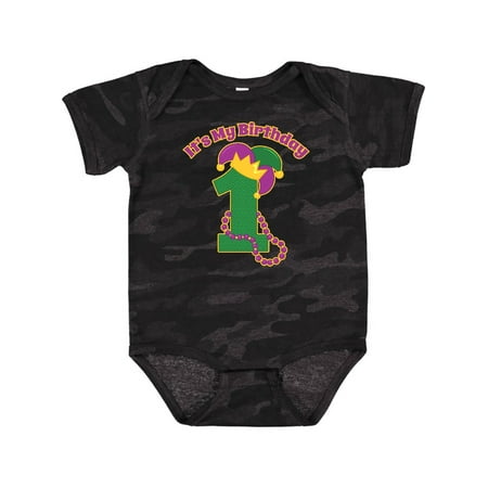 

Inktastic Mardi Gras 1st Birthday Gift Baby Boy or Baby Girl Bodysuit