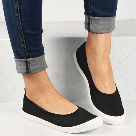 

Tangnade Winter Clearance Fashion Casual Shoes Breathable Slip-on Flats Outdoor Leisure Sneakers for Women
