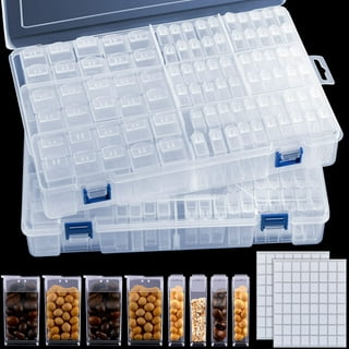 Seed Storage Box 60/24 Slots Seed Storage Organizer With Lid Grid Organizer  Box Planting Seed Container With 64 Label Stickers - Storage Boxes & Bins -  AliExpress