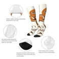 thumbnail image 6 of Daiia Sports Socks Cowboy Riding Horse Printed Novelty Crew Socks for Men Women Knee High Socks Cotton Socks Soft & Breathable Support Unisex Socks, 6 of 9