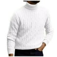 thumbnail image 2 of Catégorie de Produit Gilet Chandail pour Hommes / Design Tricoté de Base avec Fleur Rétro Col Haut pour Superposition Moderne, 2 of 4