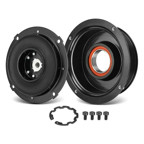 A/C Compressor Clutch Kit One Set - Compatible with 2007 - 2009 Toyota Camry 2.4L 4-Cylinder 2008