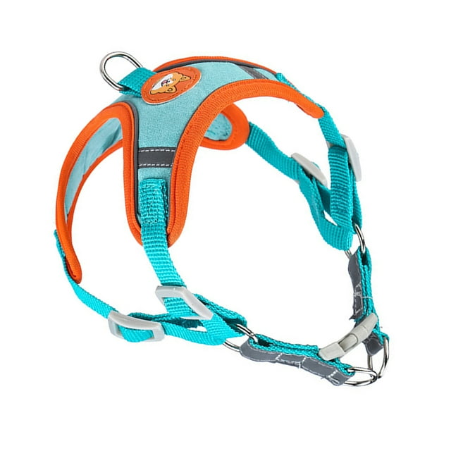 Arnés del chaleco del animal doméstico, respuesta rápida determinada del arnés del animal doméstico de la correa reflexiva del chaleco del animal doméstico de la correa del arnés del animal doméstico Jadeshay A