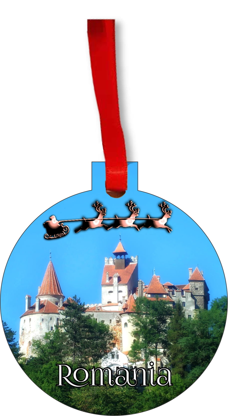 Romania Ornament Romanian Christmas Ornaments Travel Christmas DÃ©cor