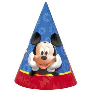Mickey Mouse Chapeaux de Fête [8 par Paquet]