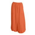 thumbnail image 4 of Women's 2026 Spring Summer Street Style Balloon Wide Leg Pants, Loose Pleated Baggy Harem Trousers, Casual Relaxed Joggers for Daily Wear Orange L, 4 of 7