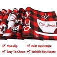 thumbnail image 4 of JOOCAR Christmas Placemats, Red and Black Buffalo Plaid Truck Elk Lights Merry Christmas Placemats for Home Dining Table Festive Decor Rectangular Placemats Set of 6, 4 of 6
