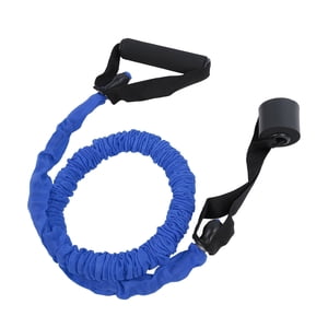 Bande de tubes de résistance Exercices polyvalents, poignées de mousse non glissante, entraînement musculaire du bras pour l'ancrage de porte de gymnastique à domicile avec le matériel en tissu d'Oxford