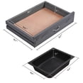 thumbnail image 4 of Alden Design Wooden Garden Potting Bench Work Bench Station Planting Bench with Sink Drawer Rack, 4 of 10