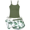 thumbnail image 4 of SHenli Baby Girl Bathing SuitGirls Swim Cover Up Size 12-14Girls 3 Piece Swimwear Long Sleeve Rash Guard Swim Shirt With Bikini Bottom and Swim Skirt for Sun, 4 of 4