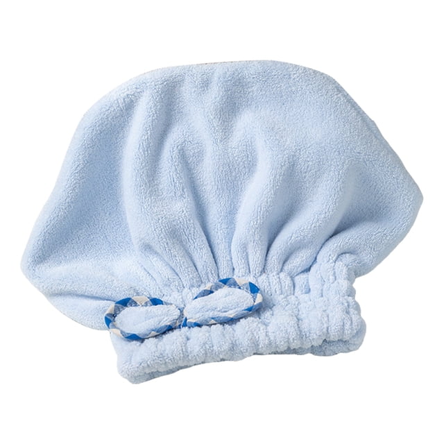 Hair Drying Cap and Towel Wrap for Effortless Quick Drying and Gentle Styling