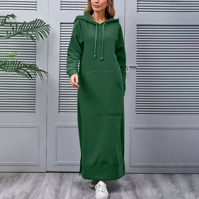 chinese dress ladies Hooded Tunic Dress main image 1