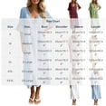 thumbnail image 3 of Ayolanni Flutter Sleeve Summer Dresses for Women 2026 Short Sleeve Cotton Solid V-Neck Maxi A-Line Dress Casual Elegant Flare Vacation Hollow Out Sundress Red XXXL, 3 of 7