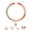 Colorful 1, variant on Layered Necklaces for Women, 14K Gold Plated Heart Pendant & Colorful Acrylic Beaded Choker, Anti-Tangle Single Clasp Boho Summer Beach Jewelry