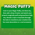thumbnail image 6 of Magic Foam Texture Painting Kit - 3D Art Craft Aqua Puffs Paint Kit, 15 Mess-Free Paint by Number Craft Green, 6 of 9
