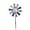 B, variant on Elegant Outdoor Metal Windmill for Garden and Patio - Rotating Yard Ornament Timeless Metal Farm Windmill Indoor Outdoor Display