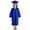 Blue, variant on Kindergarten Graduation Cap and Gown Graduation Cap and Gown 2026 Unisex Robe with Pockets Adjustable Grad Cap Tassel for Preschool Green 4-5 Years
