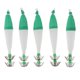 thumbnail image 5 of Tooysuptoop - 5 señuelos luminosos para pesca de calamar en agua salada (6 g) Verde, 5 of 7