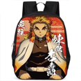 thumbnail image 1 of Demon Slayer Backpack Demon Slayer: Kimetsu no Yaiba Pillar Training Edition Student Backpack Large Capacity College Style Backpack, 1 of 1