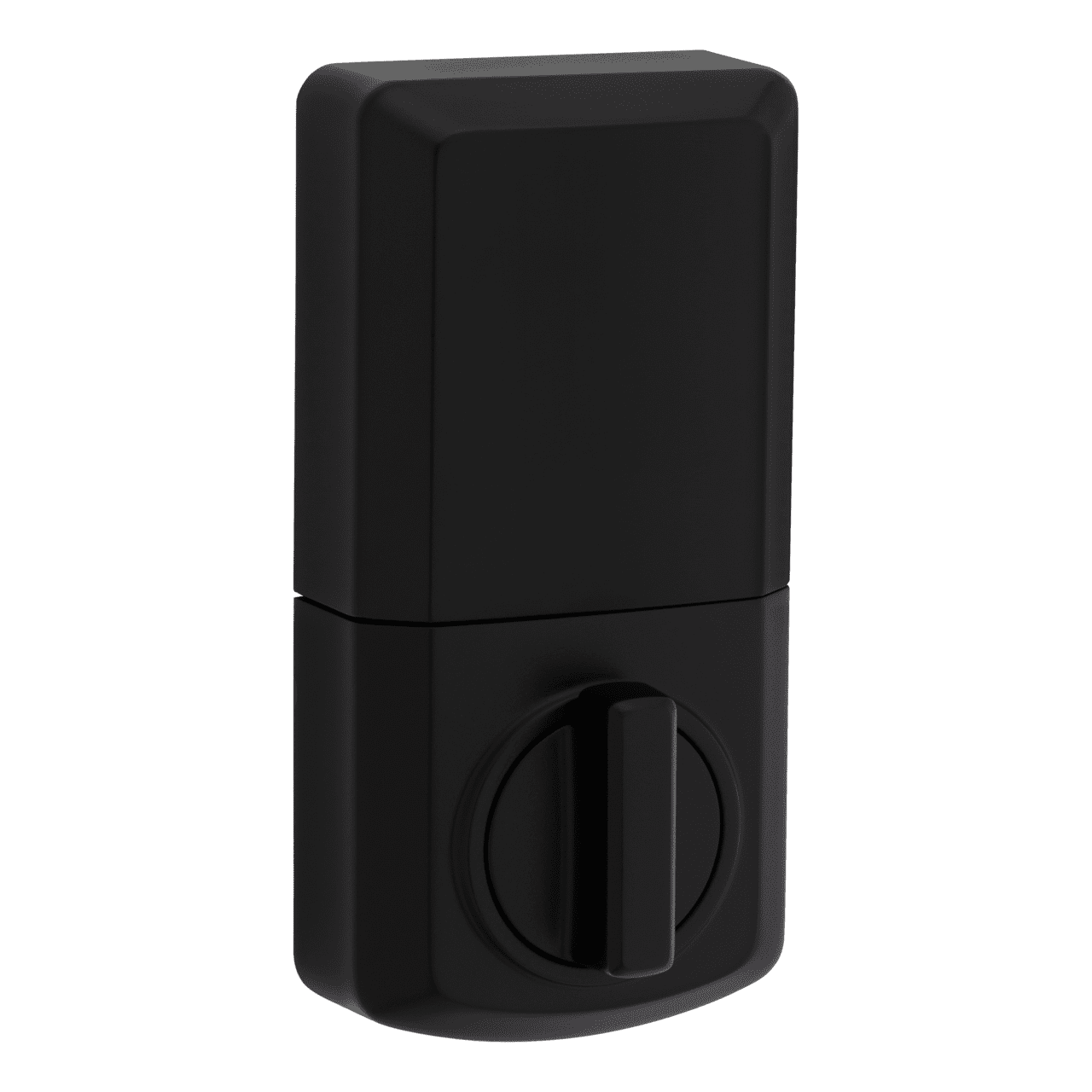 Kwikset Powerbolt 240 5-Button Keypad Matte Black Traditional Electronic Deadbolt Door Lock