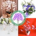 thumbnail image 6 of Uxcell 3-Pack Artificial Orchid Flowers 9 Large Petals 37 Inch Faux Phalaenopsis Silk Bouquets Blue Purple Fake Orchids for Home/Wedding, 6 of 6