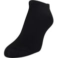 thumbnail image 2 of GOLDTOE Women's Cushion No Show Socks, 10-Pairs Medium Black, 2 of 4