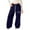 1#Dark Blue, variant on Kiijoy Toddler Girls High Rise Sweatpants Hearts Print Straight Leg Active Pants, Sizes 4-5